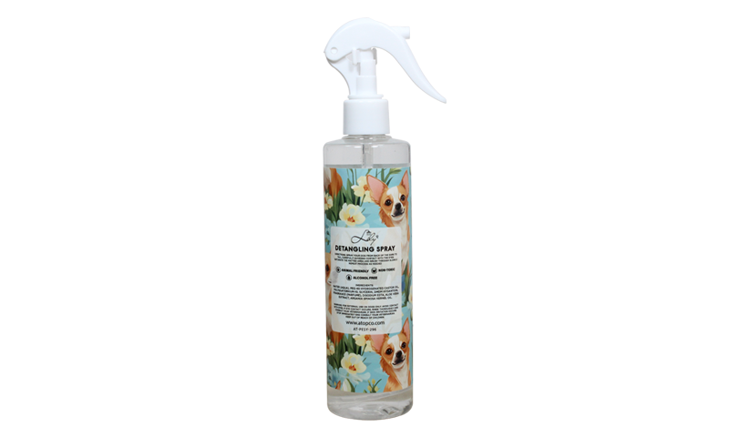 Pet Detangling Spray استخدم صيغة بدون شطف إزالة التشابك للحيوانات الأليفة - حمام الزنبق 4