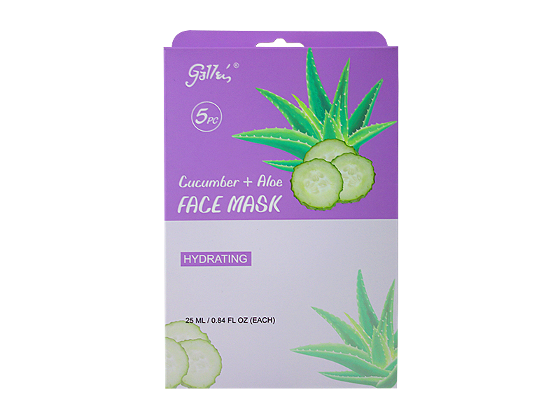 Charcoal & Cucumber & Aloe Vera Face Masks Hydrating & Detoxing for Dry & Dark Skins - Lily Bath 4