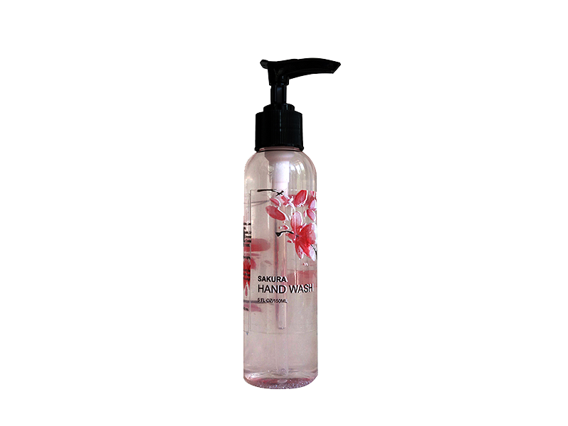 Sakura hand wassen zachte vloeibare zeep met verse kersenbloesem geur voor dagelijkse reiniging - leliebad 4