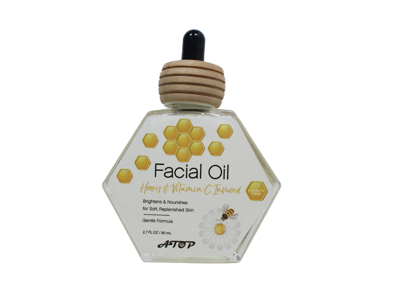 Honey Facial Oil Use Gentle Formula Infused with Natural Fresh Honey Brightening & Nourishing - Lily Bath 1