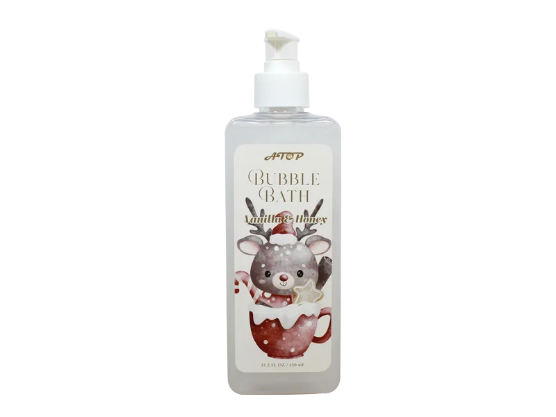 Vanilla & Mel Brend Blend Bath Bath - 450ml Deer festivo - imersão temática 1