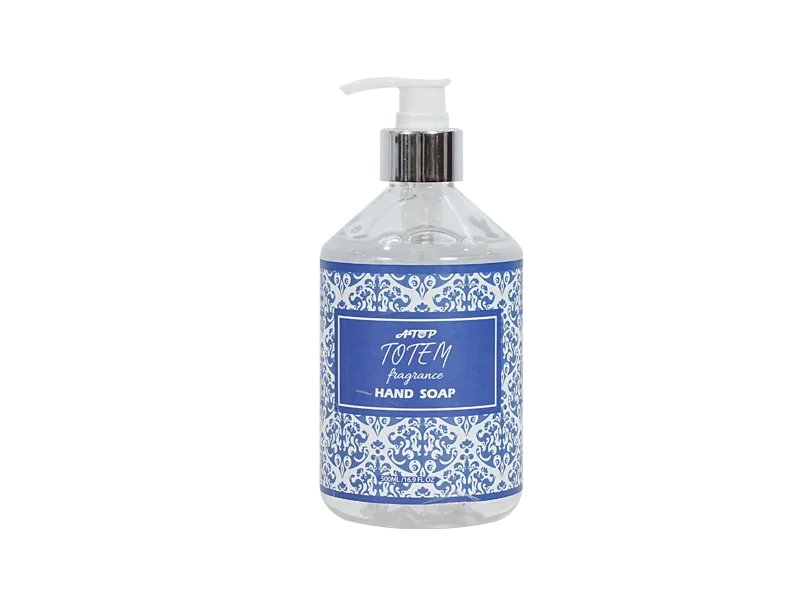 깨끗한 날 토템 향기 핸드 비누 -500ml 우아한 파란색과 흰색 디자인 1