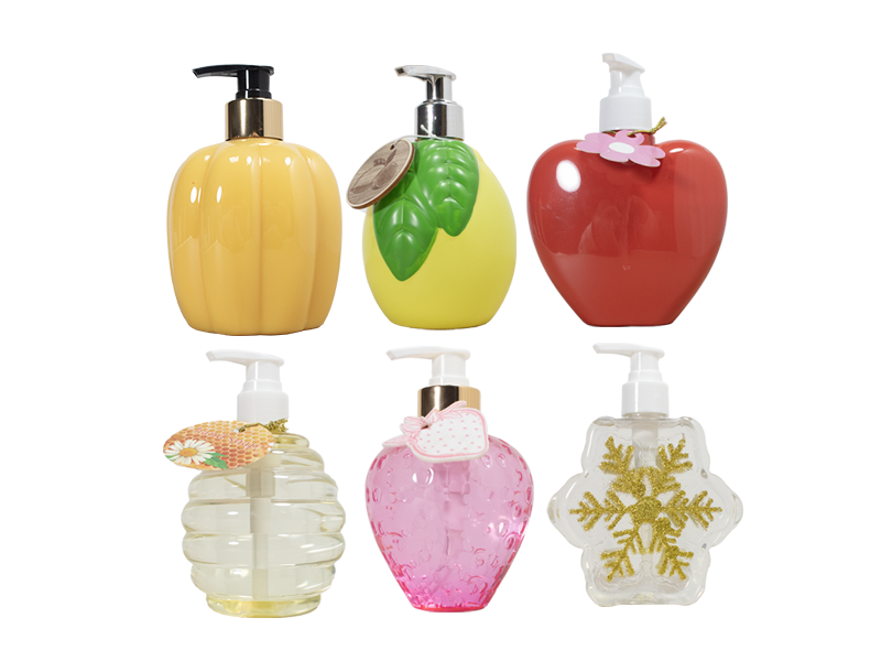 Assorted Lovely Hand Soap Collection Snowflake & Honeycomb & Fruits Hand Wash - Lily Bath 7