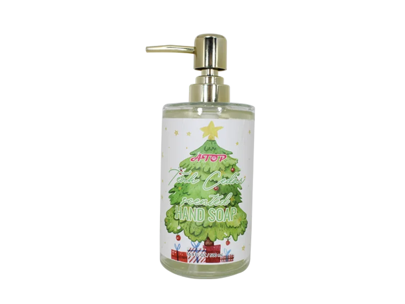 صابون دست معطر سدر - بطری پلاستیکی ۱۶.۹ اونس مایع با پمپ طلایی 1