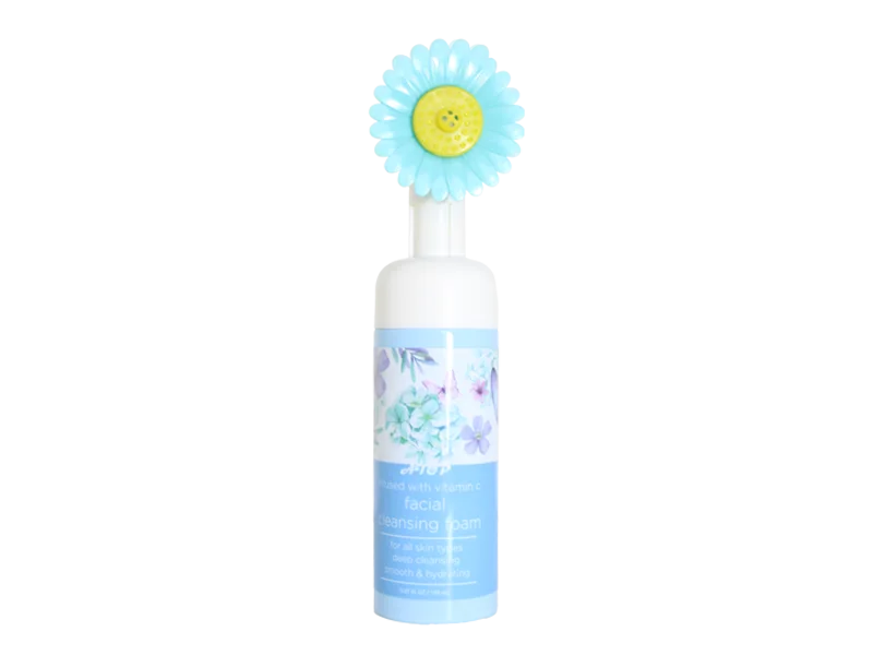 Vitamino C Vizaĝa Puriga Ŝaŭmo - Florforma Pumpilo, Profunda Purigo & Hidratiga por Ĉiuj Haŭttipoj 1