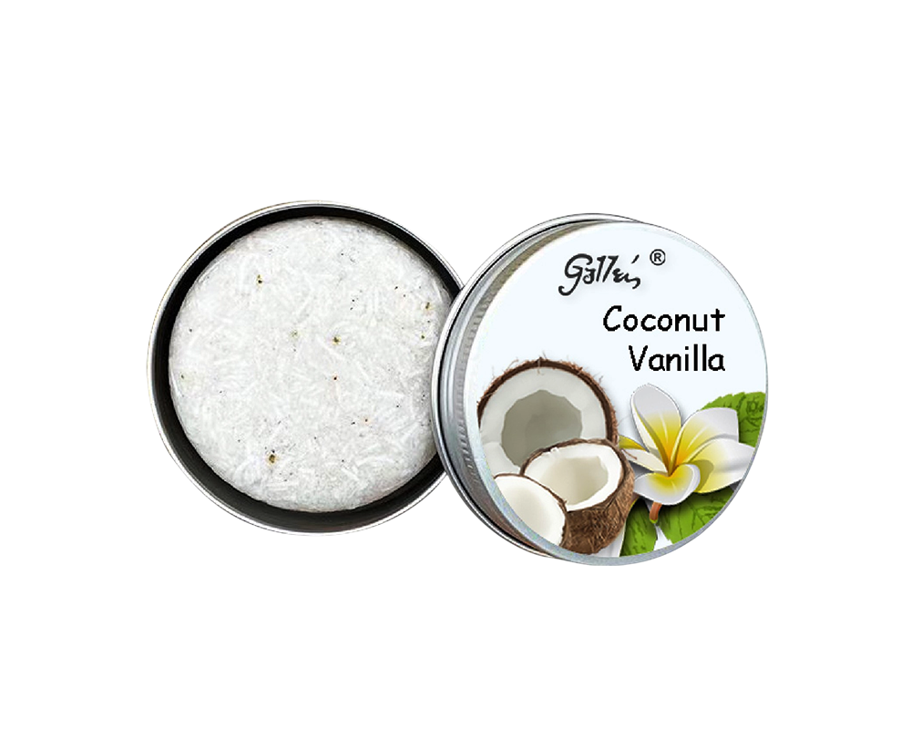 100 g Kokosnuss-Vanille-Shampoo-Riegel in Private Label Skincare Low Moq – Cremig & Pflegend 1