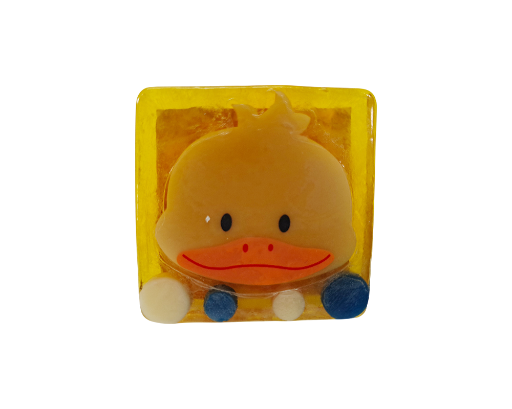 Jabón de baño infantil natural hecho a mano con forma de animal: un jabón hidratante infantil único y adorable con diseños de oso, pato, búho y panda (ranas) 7