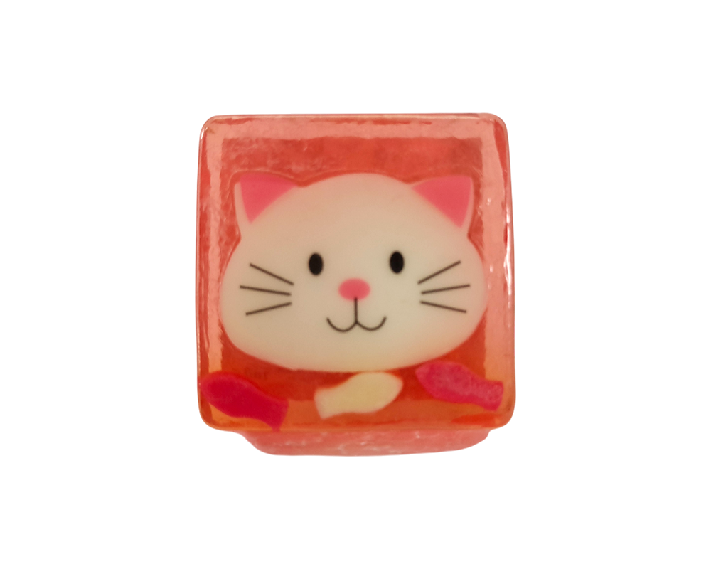 Jabón de baño infantil natural hecho a mano con forma de animal: un jabón hidratante infantil único y adorable con diseños de oso, pato, búho y panda (ranas) 5