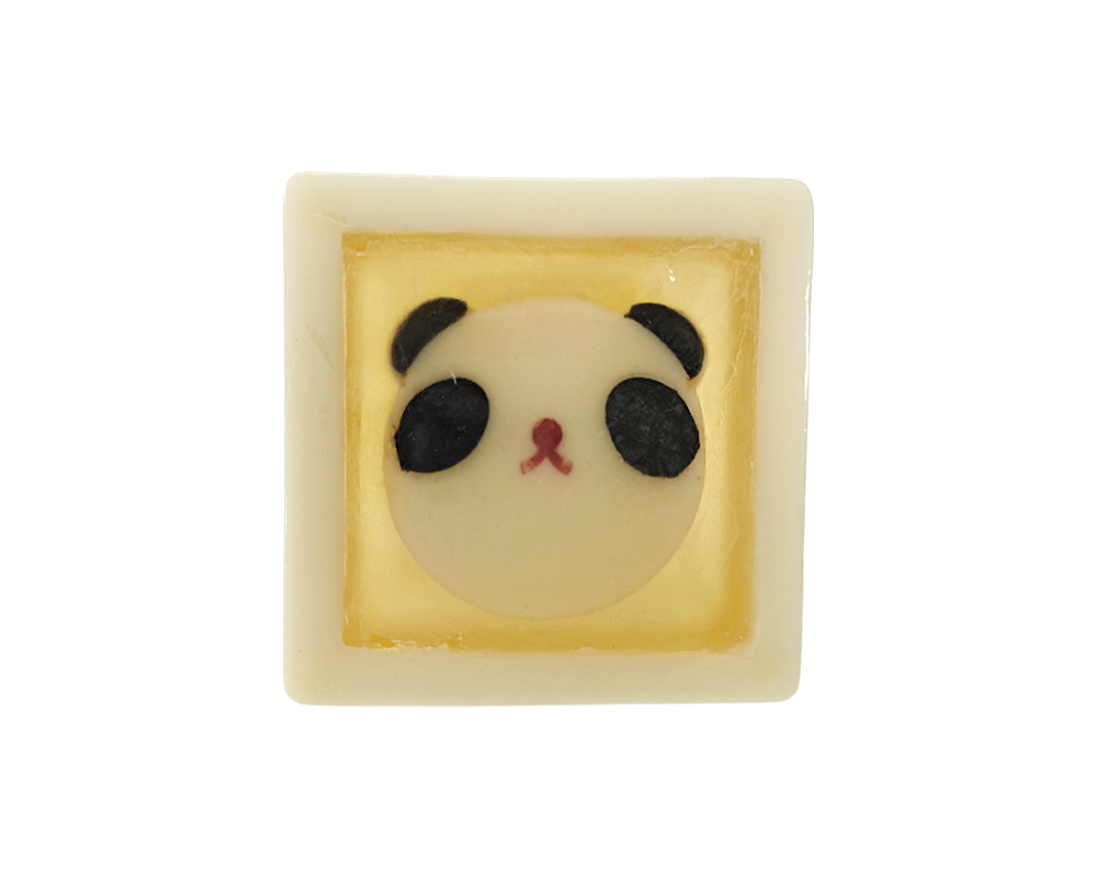 Jabón de baño infantil natural hecho a mano con forma de animal: un jabón hidratante infantil único y adorable con diseños de oso, pato, búho y panda (ranas) 4