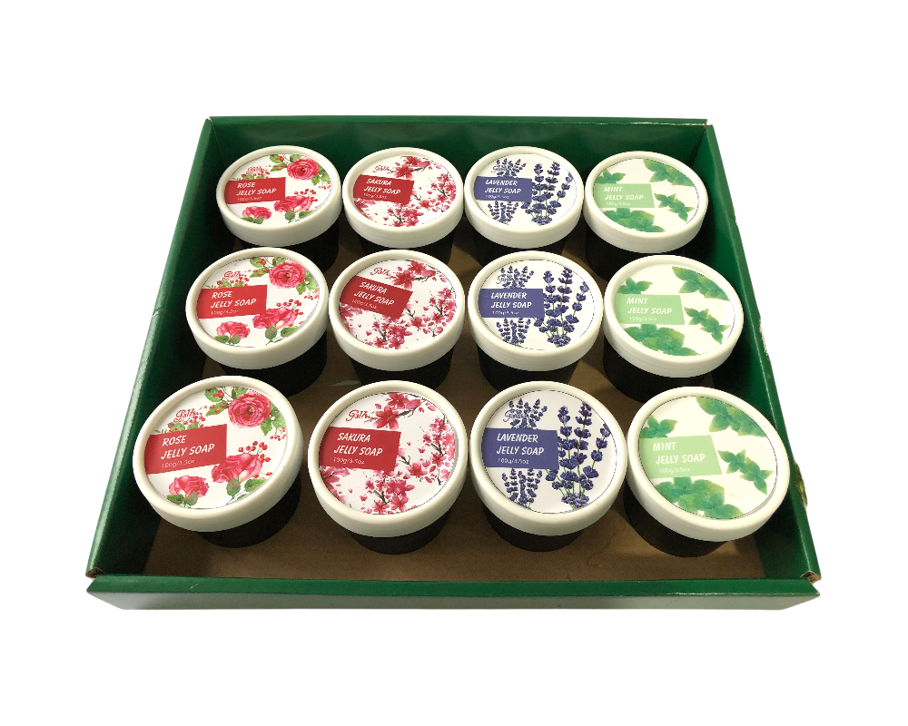 Kit de jabón de ducha limpiador suave multiperfumado - Ideal para viajes en frasco de plástico 1