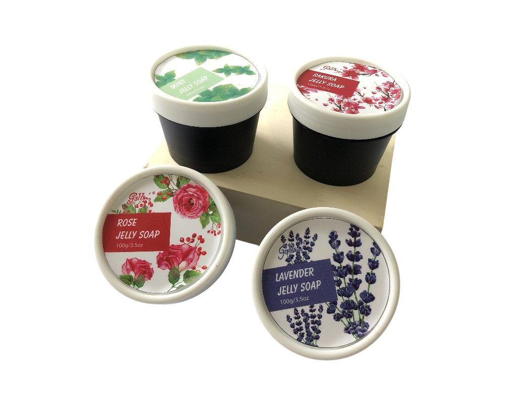 Kit de jabón de ducha limpiador suave multiperfumado - Ideal para viajes en frasco de plástico 2