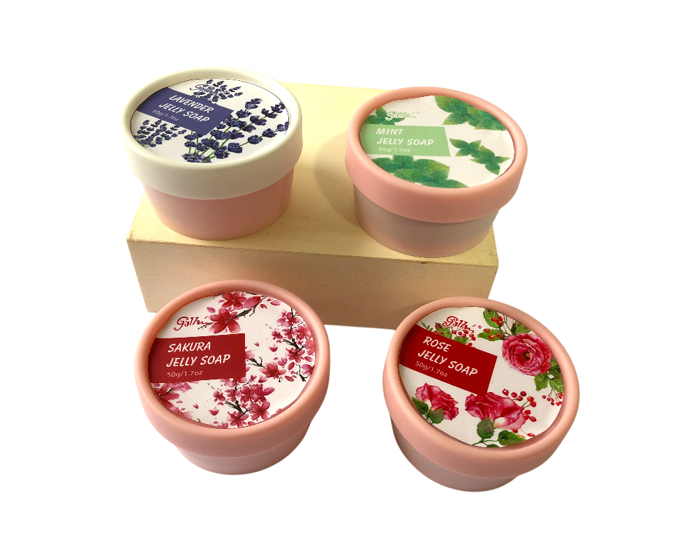 Kit de jabón de ducha limpiador suave multiperfumado - Ideal para viajes en frasco de plástico 3