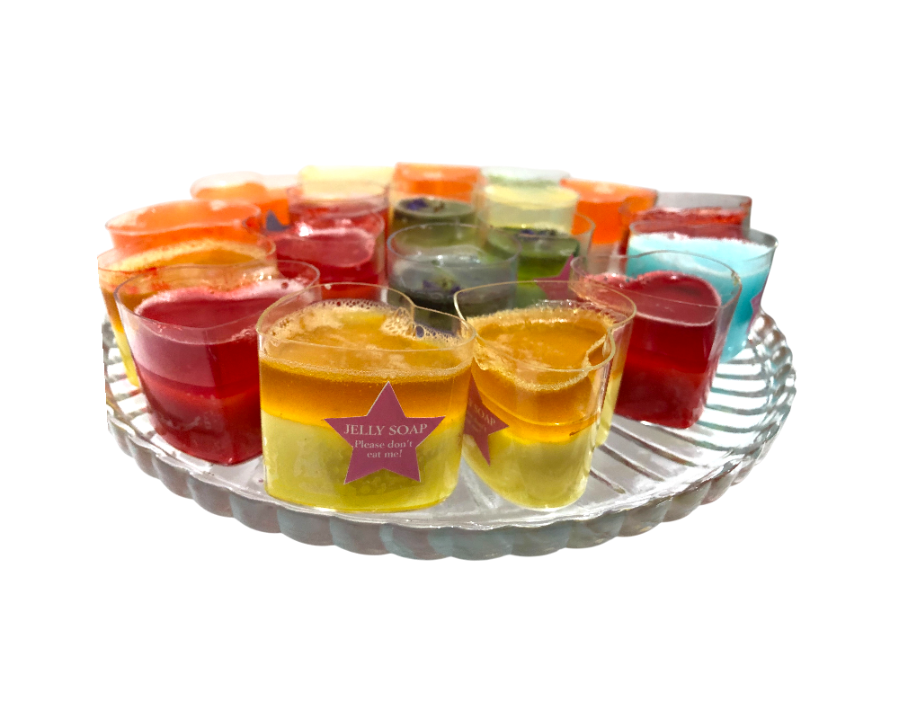 Colorful Jelly Soap – Handmade Heart-Shaped Scented Soaps for a Fun and Luxurious Bathing Experience 2