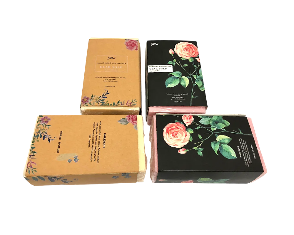 250 گرام ہاتھ سے تیار قدرتی غسل & ایک بھرپور جھاگ کے لیے جسمانی ضروری بار صابن 1