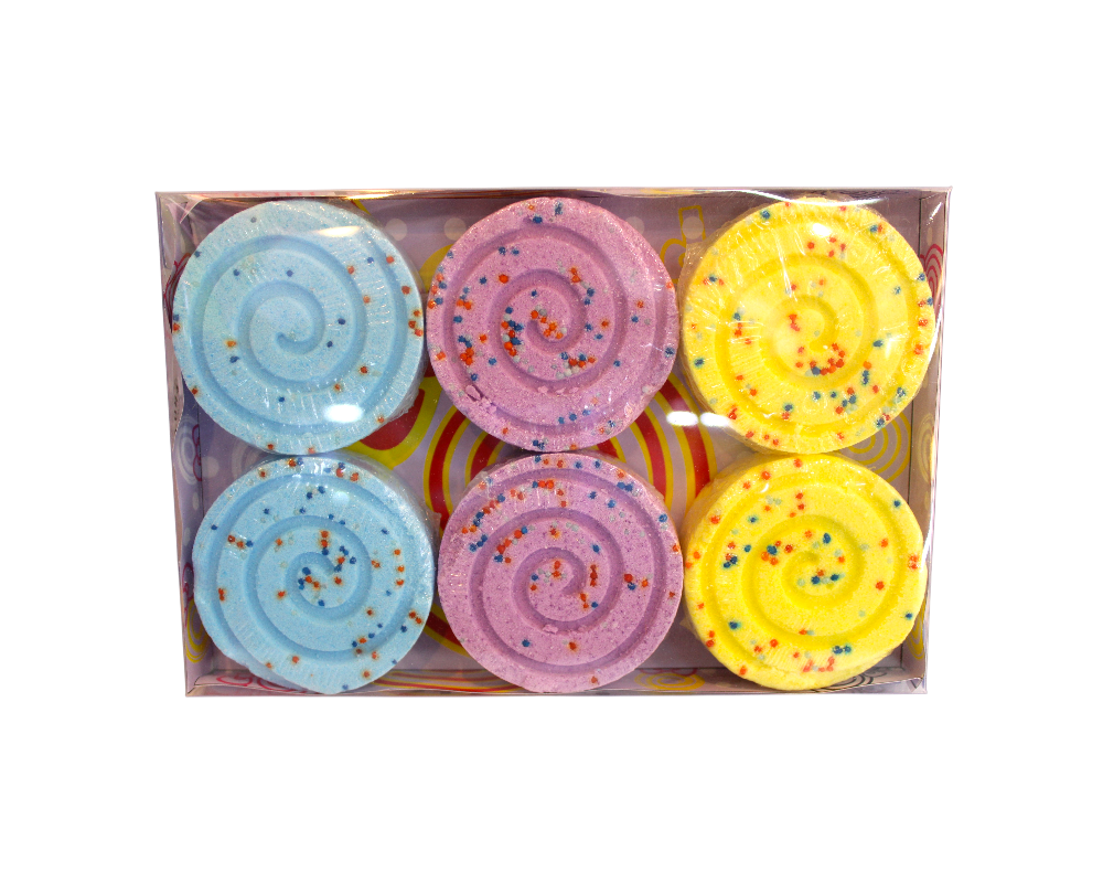 Aromatherapy Shower Steamers – Handmade Fizzy Shower Bombs Gift Set for Relaxation & Stress Relief 6