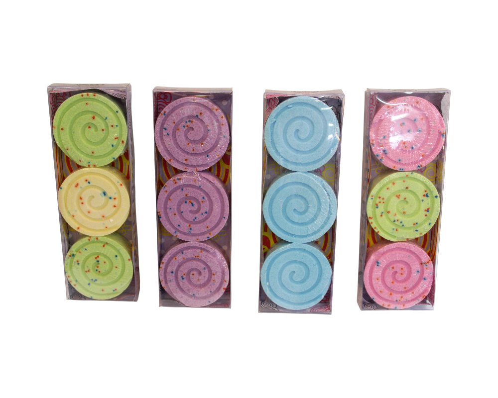 Aromatherapy Shower Steamers – Handmade Fizzy Shower Bombs Gift Set for Relaxation & Stress Relief 8