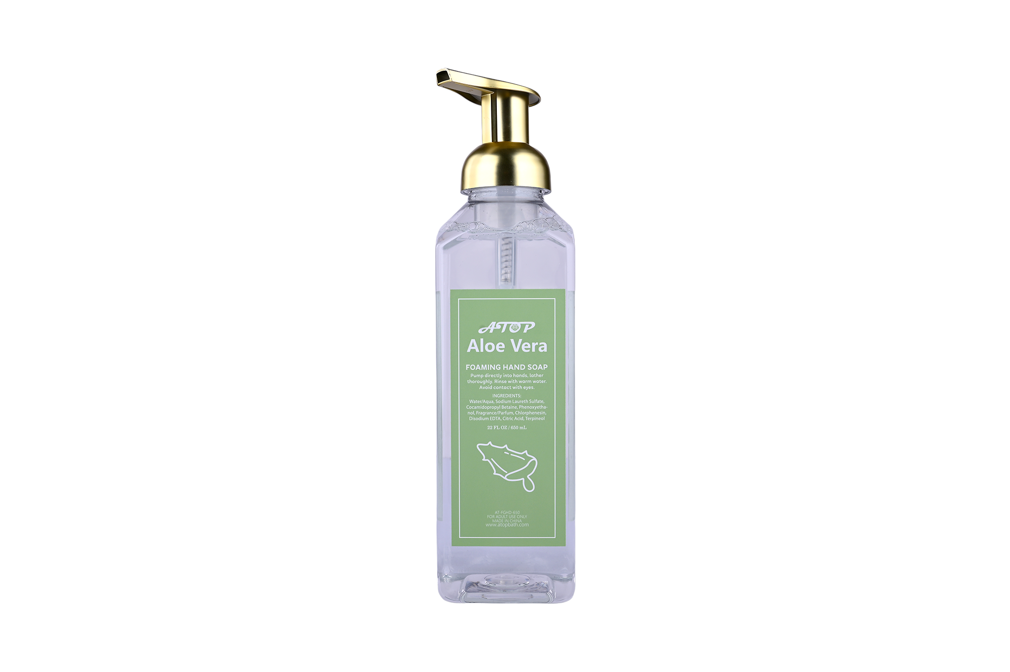 Aloe Vera Ultra Hydrating Foaming Hand Soap Gentle Cleanse &amp; Freshing Care - Lily Bath 3