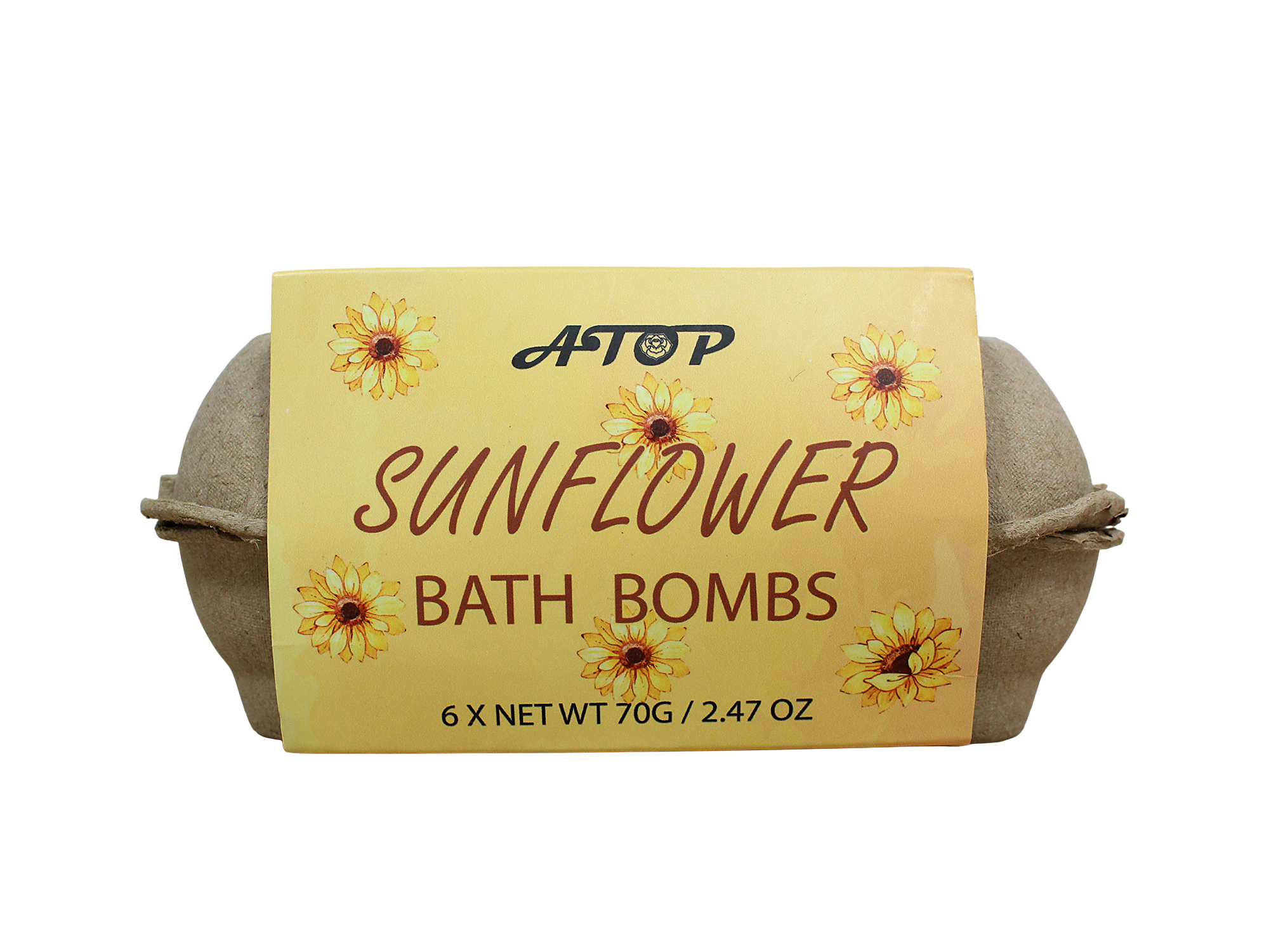 Sunflower Bath Bomb Set