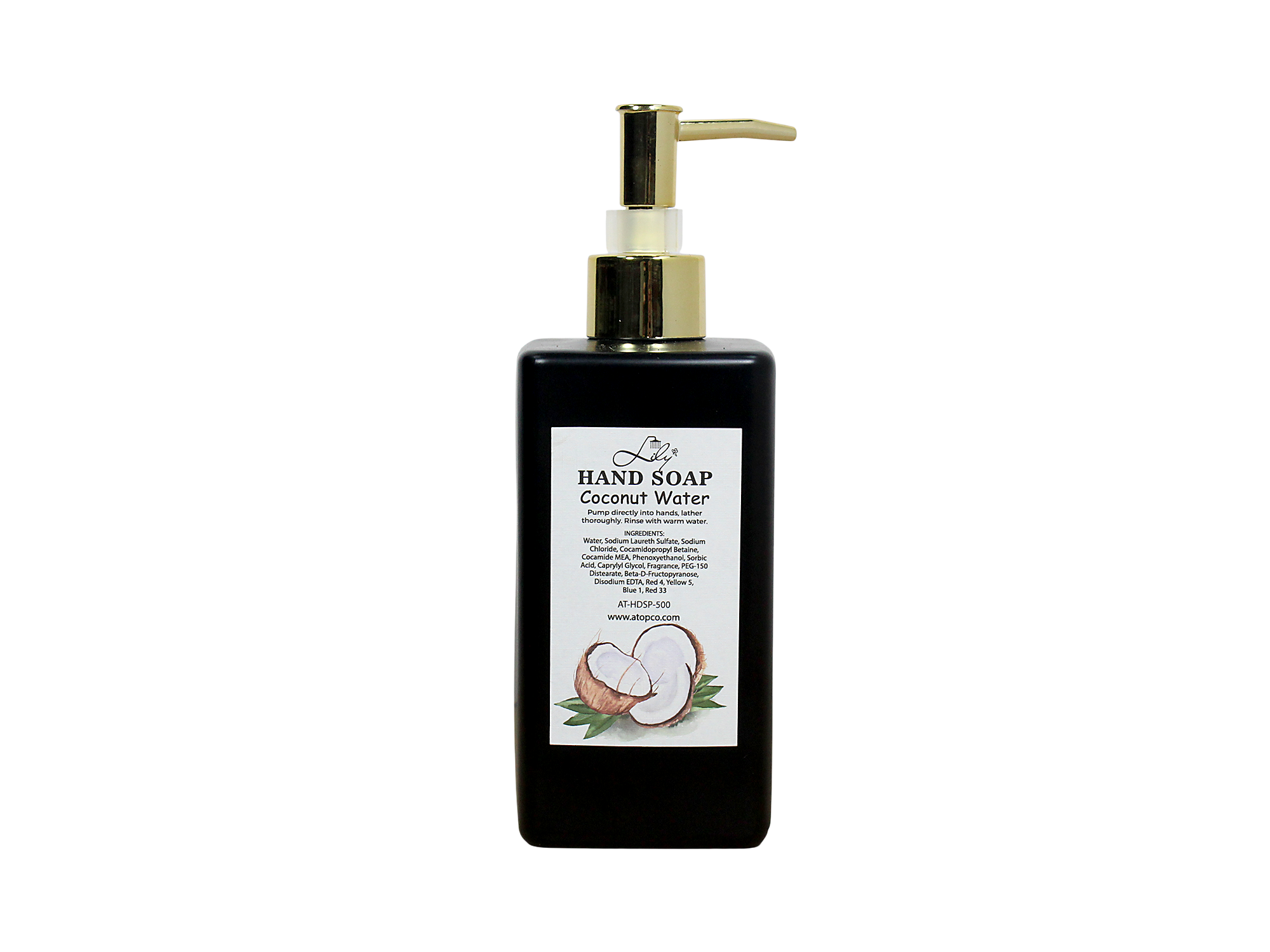 Coconut Water & Collagen Infused Cleansing Hand Soap - 16.9 fl oz / 500 mL | Hydrating & Skin-Softening Formula 2