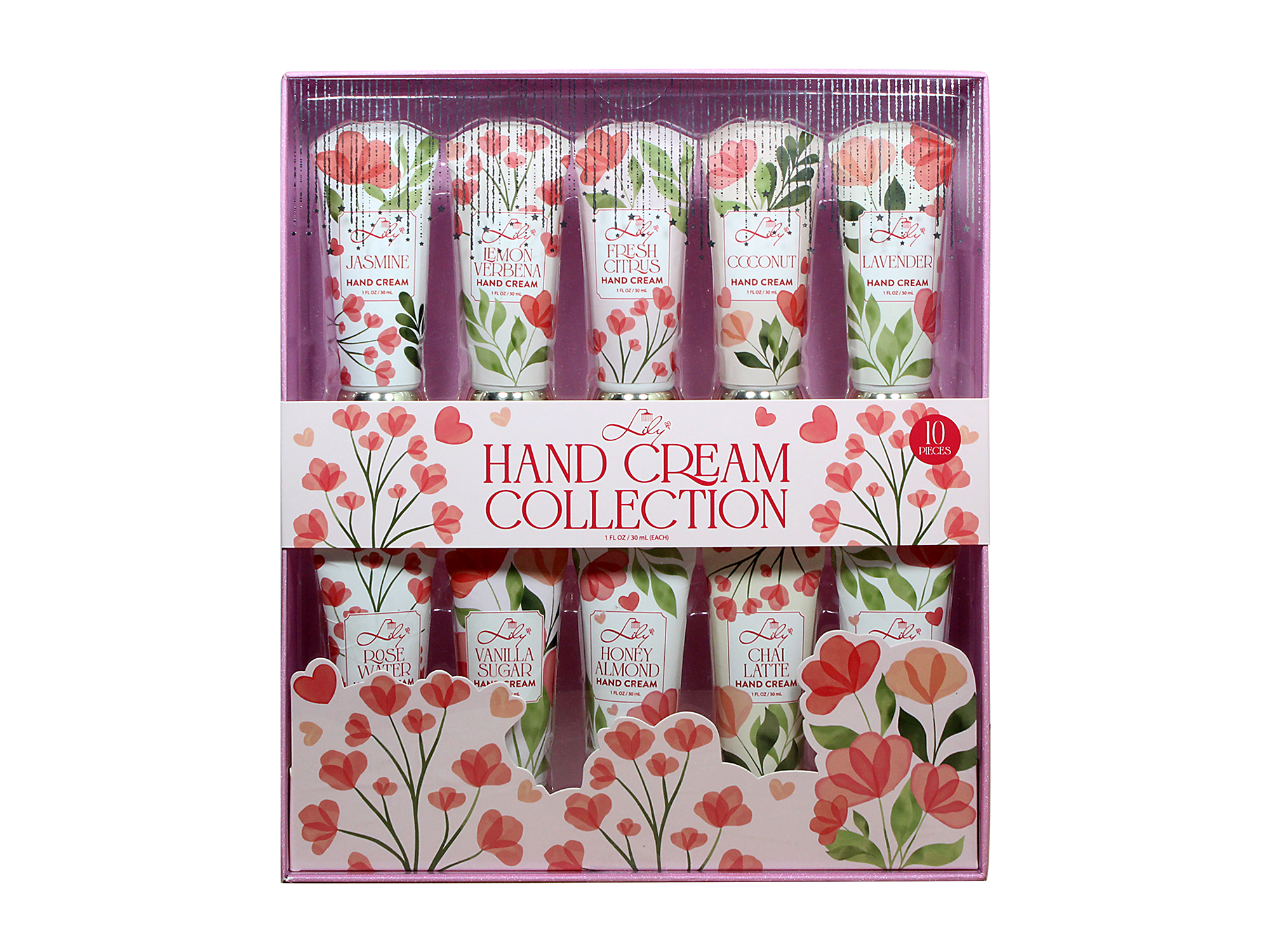 10er-Set feuchtigkeitsspendende Handcreme in Reisegröße – Geschenkidee für Frauen 1