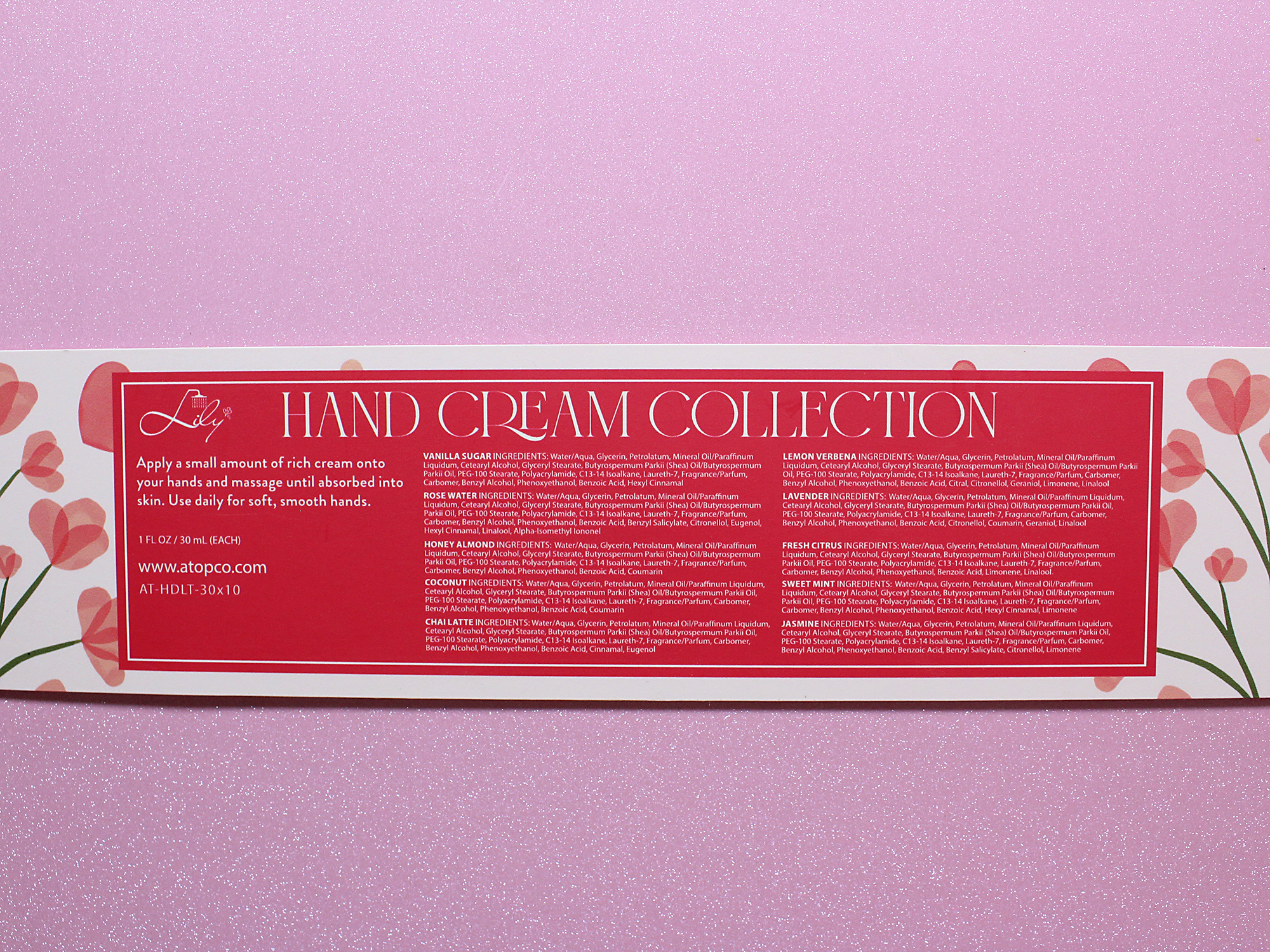 10er-Set feuchtigkeitsspendende Handcreme in Reisegröße – Geschenkidee für Frauen 2