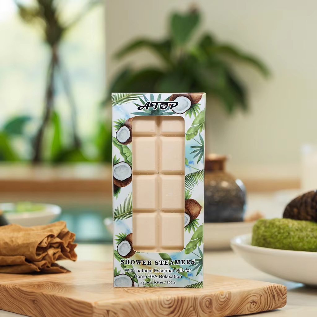 10.6 oz / 300 g Shower Steamers with Natural Essential Oils for Home Spa Relaxation 1