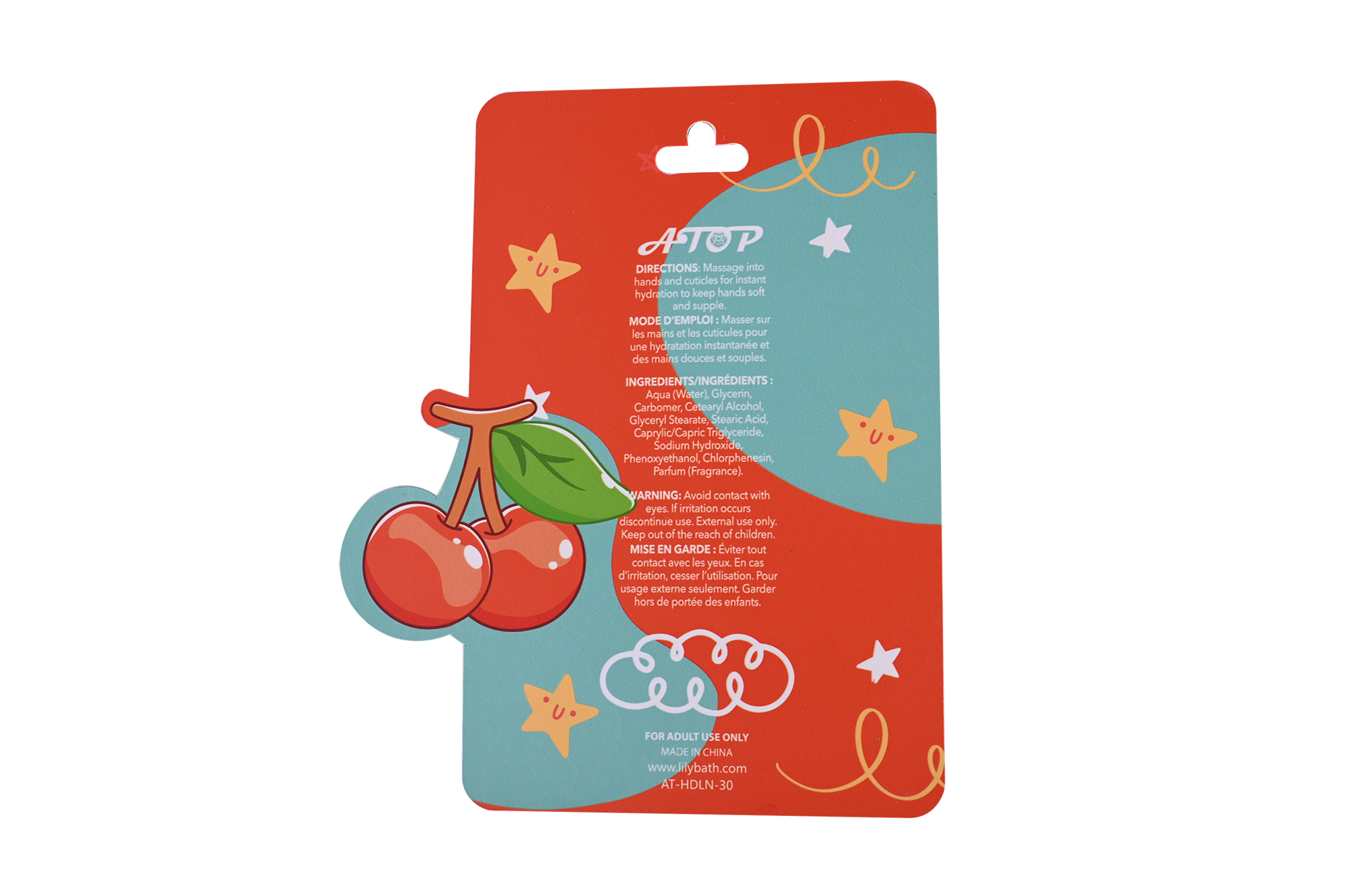1.01 Fl oz / 30 mL Travel Size Orange Cherry Nourishing & Refreshing Hand Cream 2