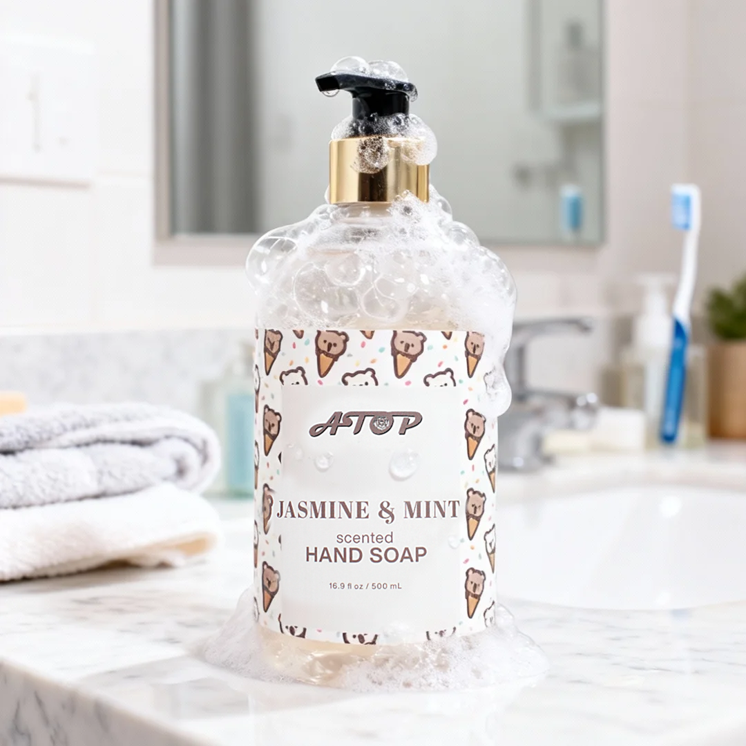 Verfrissende handzeep met jasmijn en munt - 500 ml | Aromatische en milde reiniging 1
