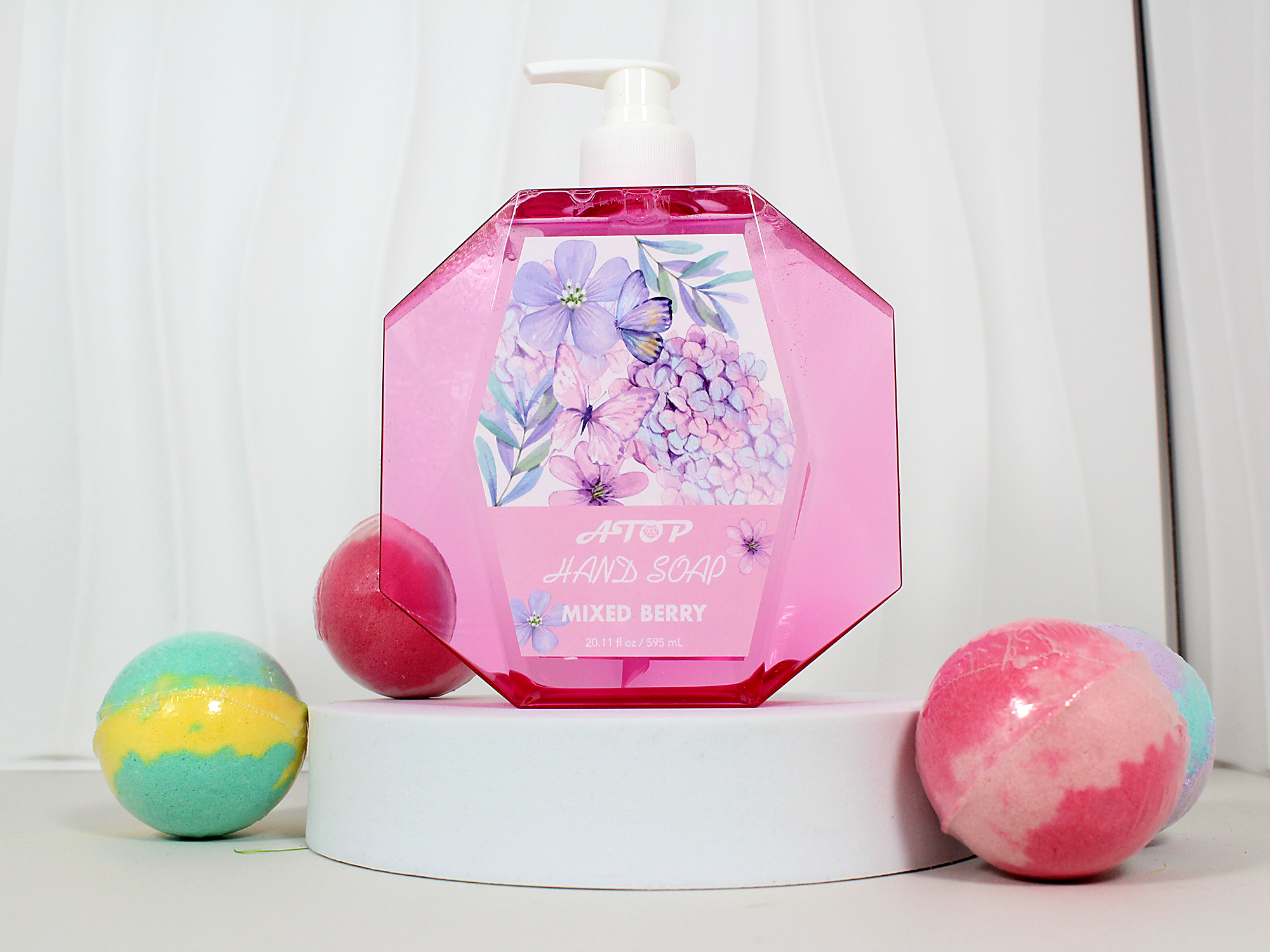 Handzeep met gemengde bessen - 595 ml | Milde reiniging met een verfrissende bessenmix 4