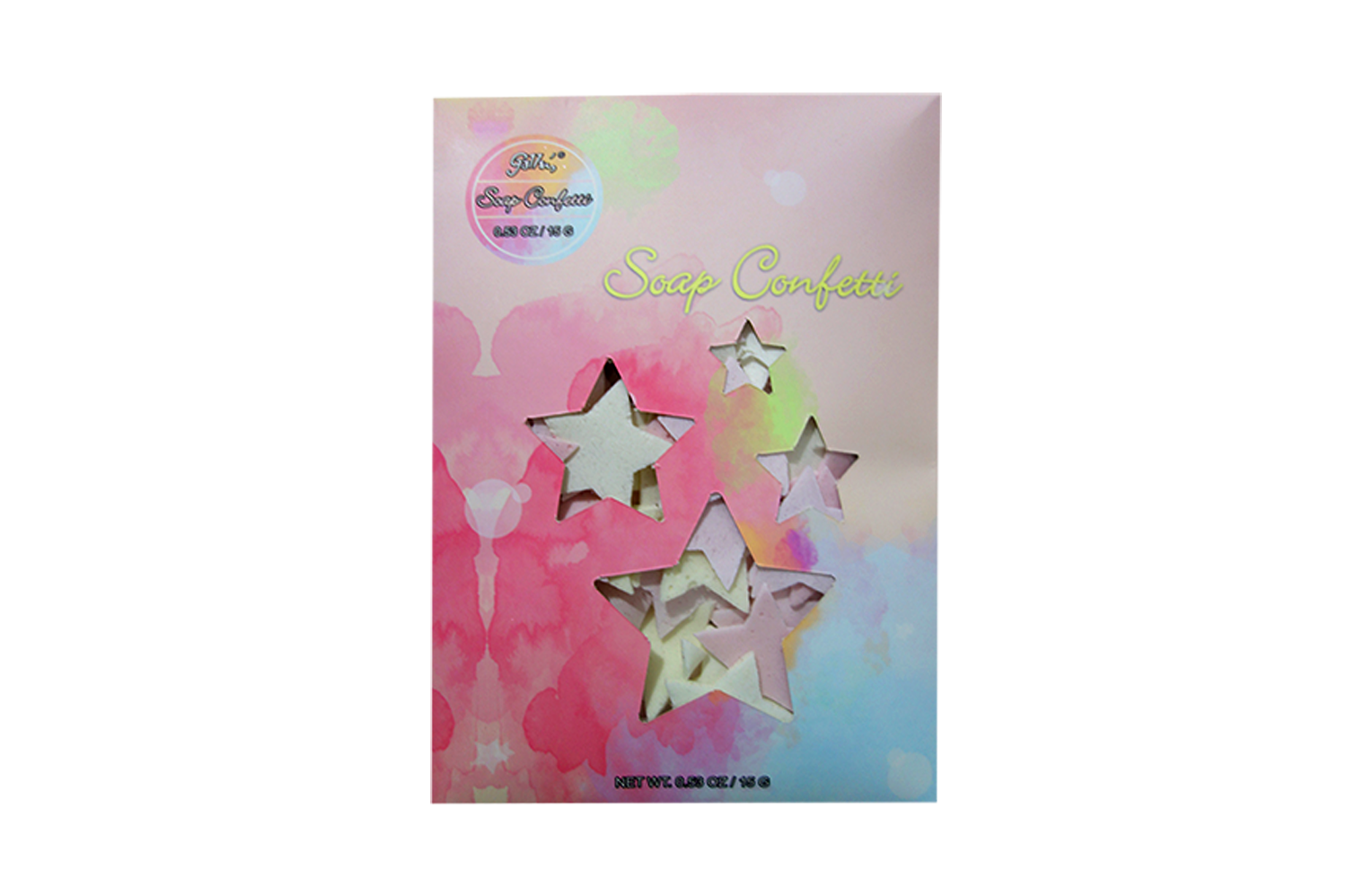 Gevormde badconfetti