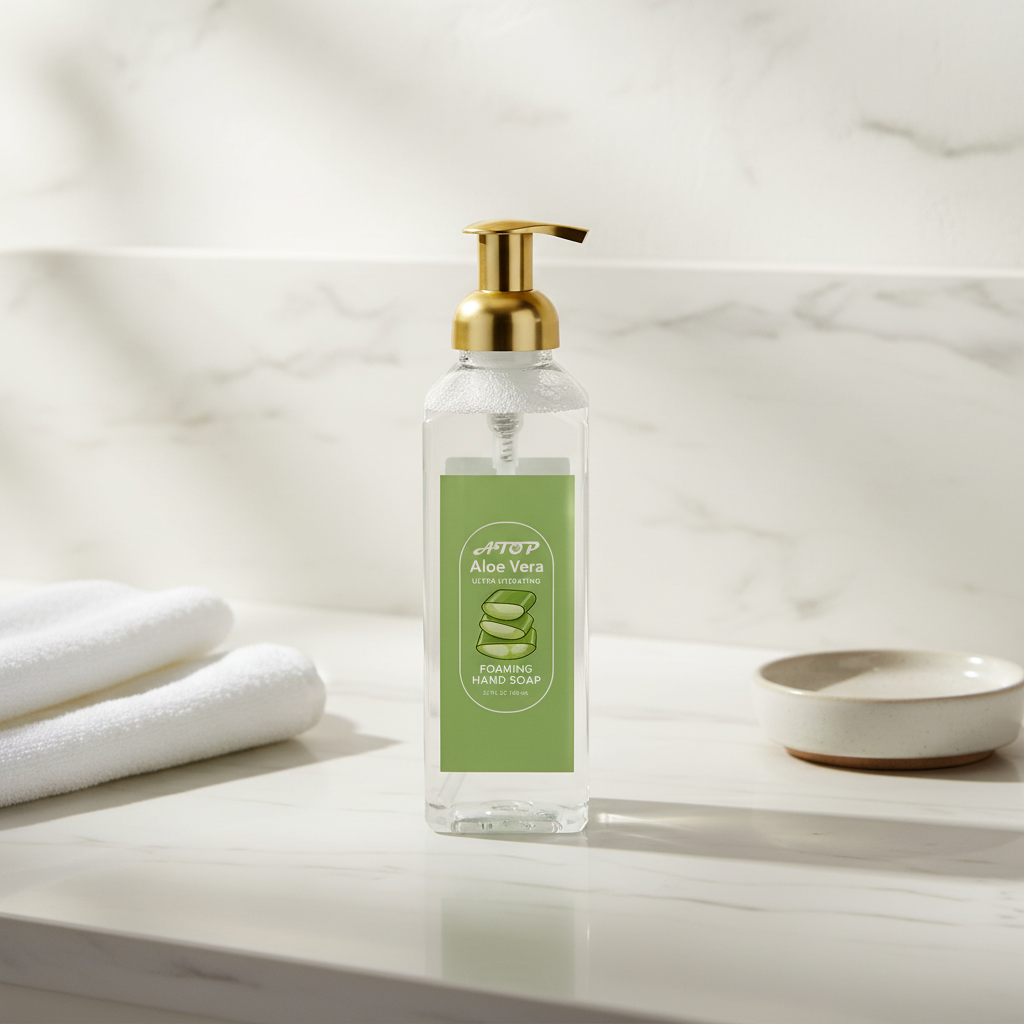 Aloe Vera Ultra Hydrating Foaming Hand Soap Gentle Cleanse &amp; Freshing Care - Lily Bath 4