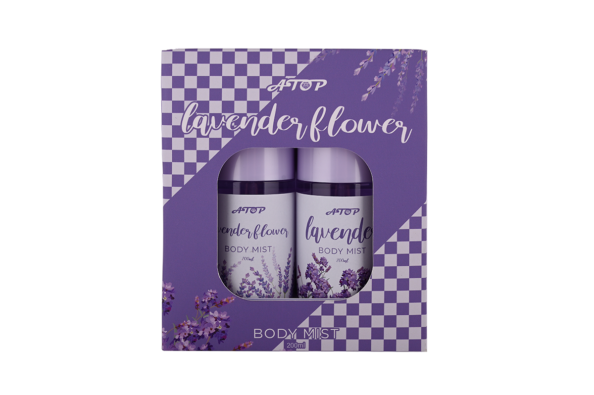 Set Duo di Spray Corpo alla Lavanda e Fiori da 200 ml - Confezione regalo con fragranza floreale rinfrescante per una freschezza quotidiana 2