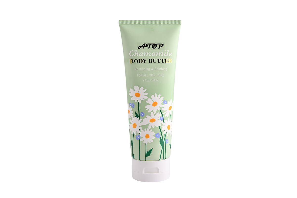 Manteiga Corporal e Creme para Mãos Suave de Camomila 236ml - Suaviza, Hidrata e Repara a Pele Sensível, Tamanho Grande para Uso Diário 2