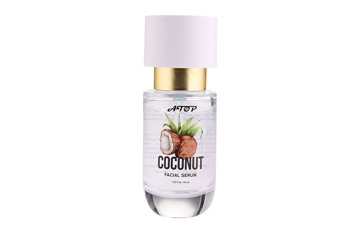 Kit de cuidados faciais com coco, 5 peças - Tônico facial, loção hidratante, sabonete facial, creme noturno e spray facial 5