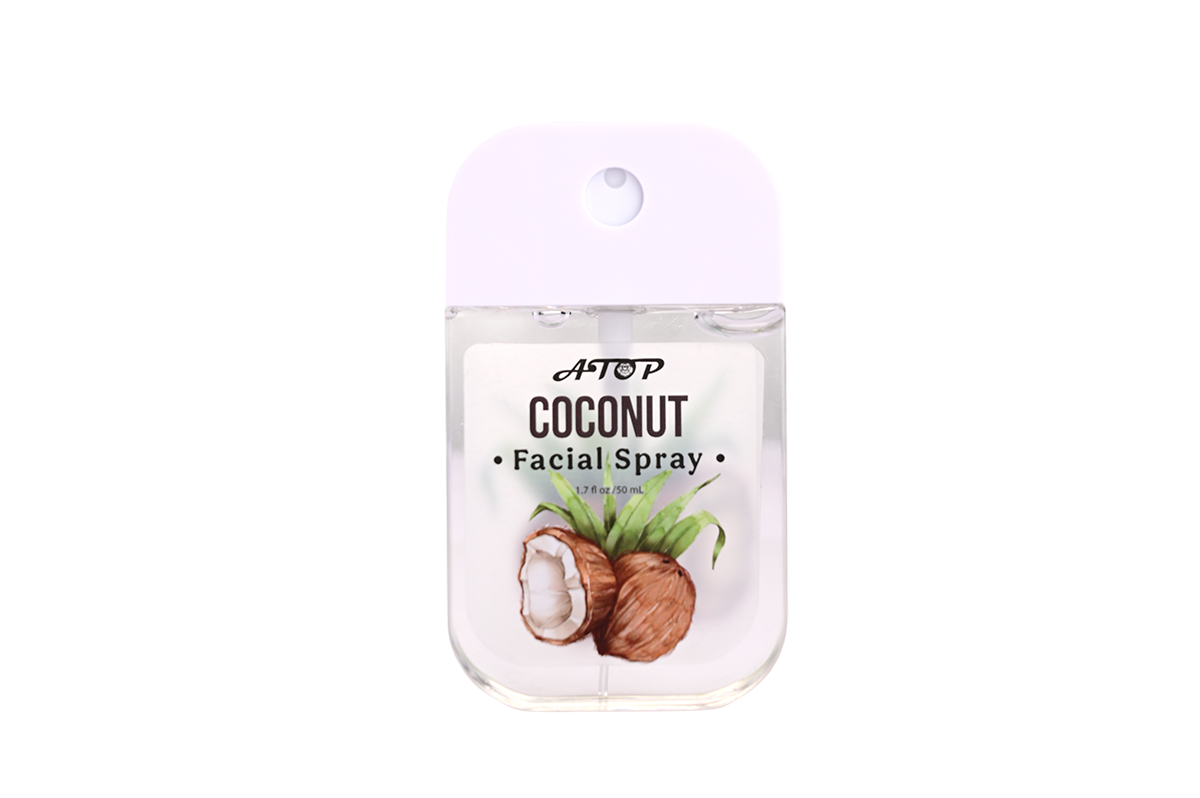 Kit de cuidados faciais com coco, 5 peças - Tônico facial, loção hidratante, sabonete facial, creme noturno e spray facial 4