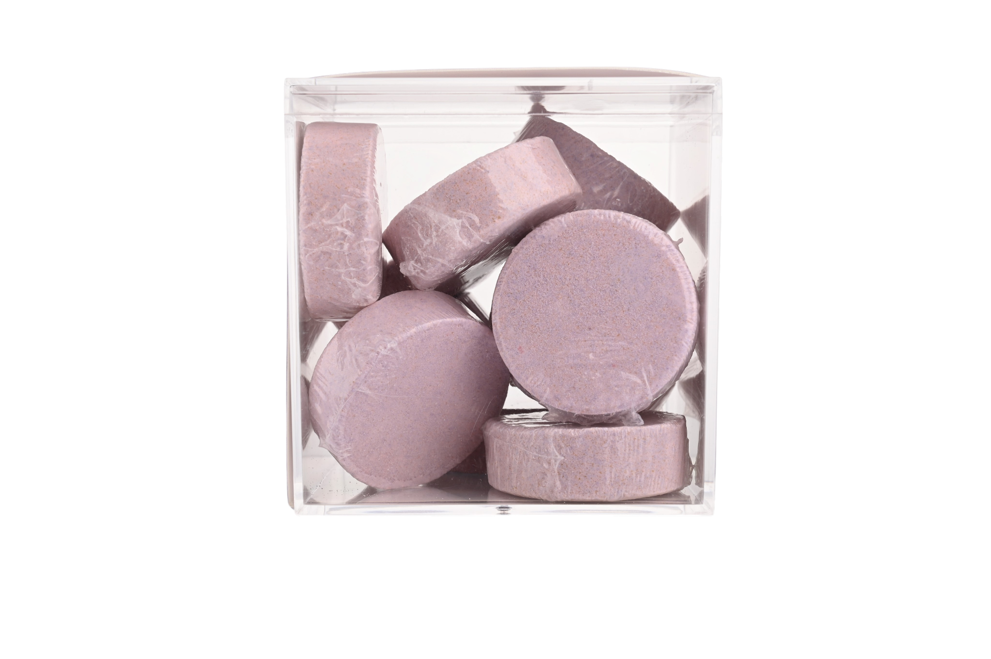 Luxury Lavender Shower Fizzers - 13 Pack Essential Oil Shower Steamers in Premium Acrylic Box 3