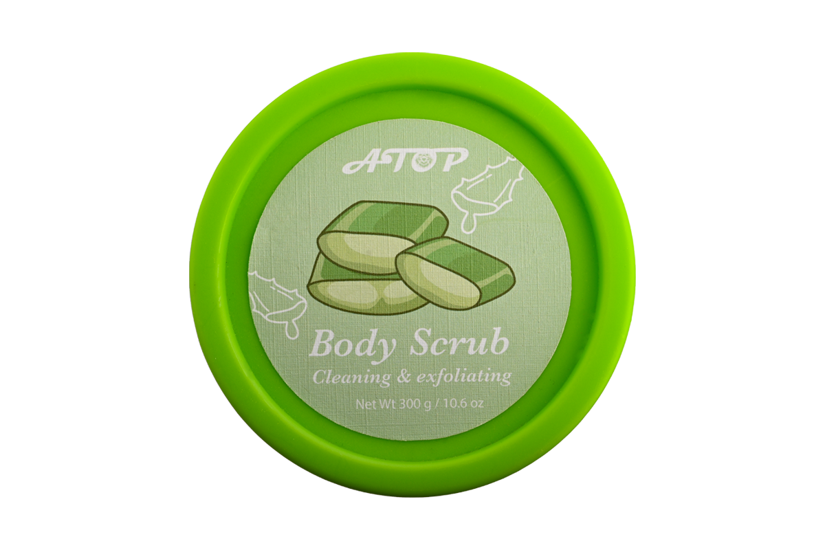 Kit de cuidados com a pele com Aloe Vera, 3 peças - Esfoliante corporal, creme para os olhos e creme facial para uma pele hidratada, macia e radiante. 4