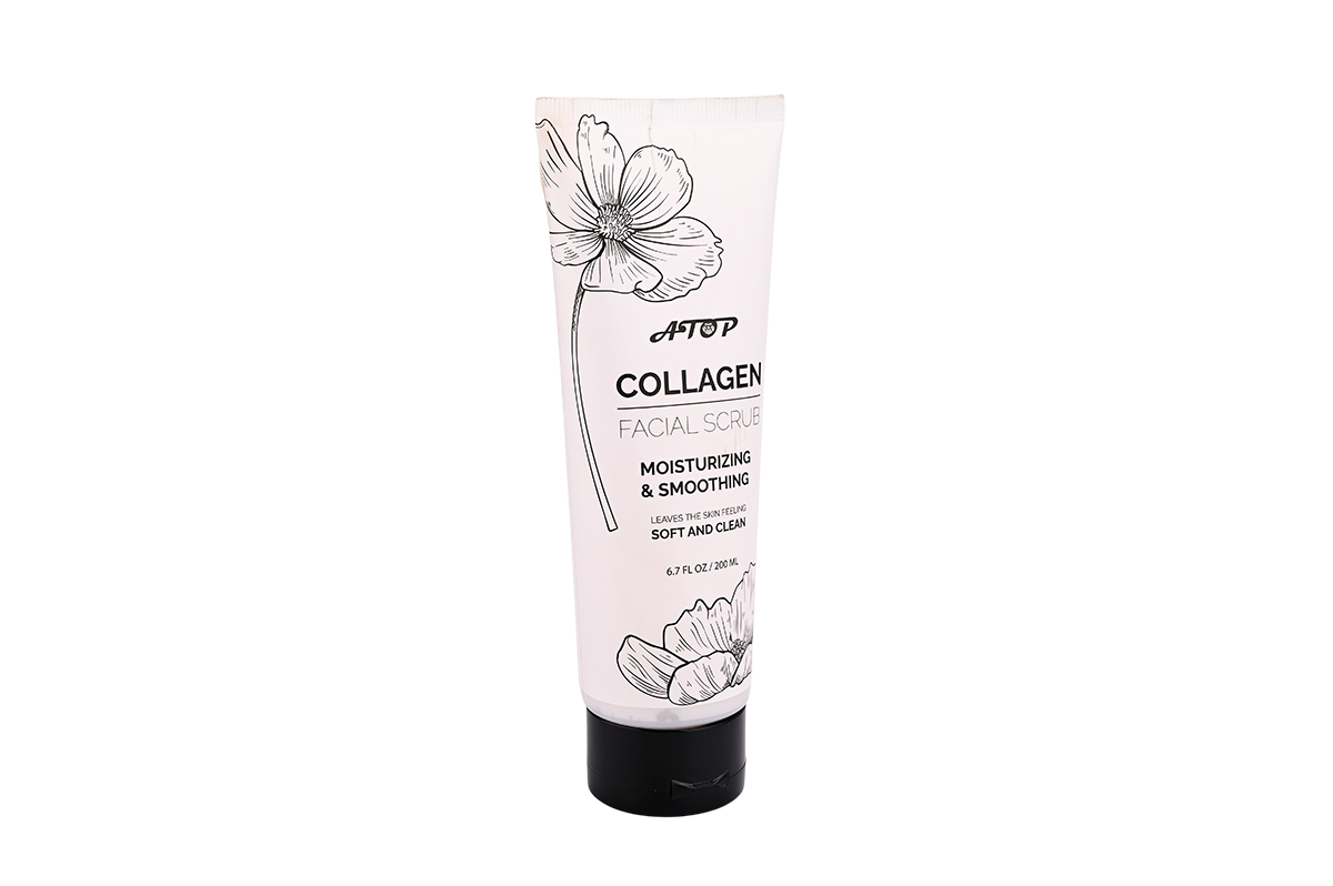 2-Piece Facial Skincare Set - Salicylic Acid Facial Cleanser & Collagen Facial Scrub for Deep Cleansing, Exfoliation & Hydration 3