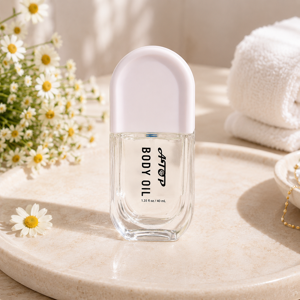 Travel Size Chamomile Moisturizing Body Oil - Fast-Absorbing Body Moisturizer for Silky Smooth Skin 2