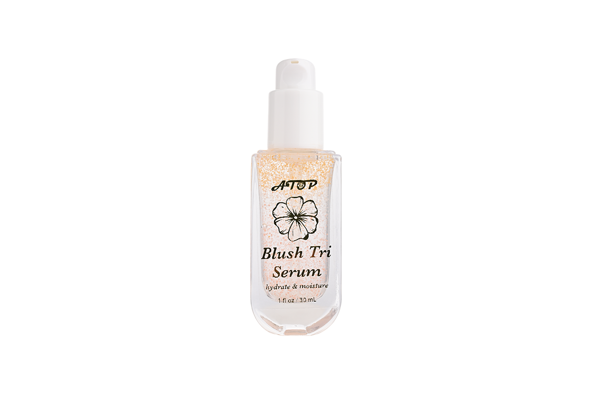 Sérum visage hydratant et nourrissant Blush Tri-Serum - Sérum visage à la fleur de pêcher pour une peau douce, repulpée et éclatante 5