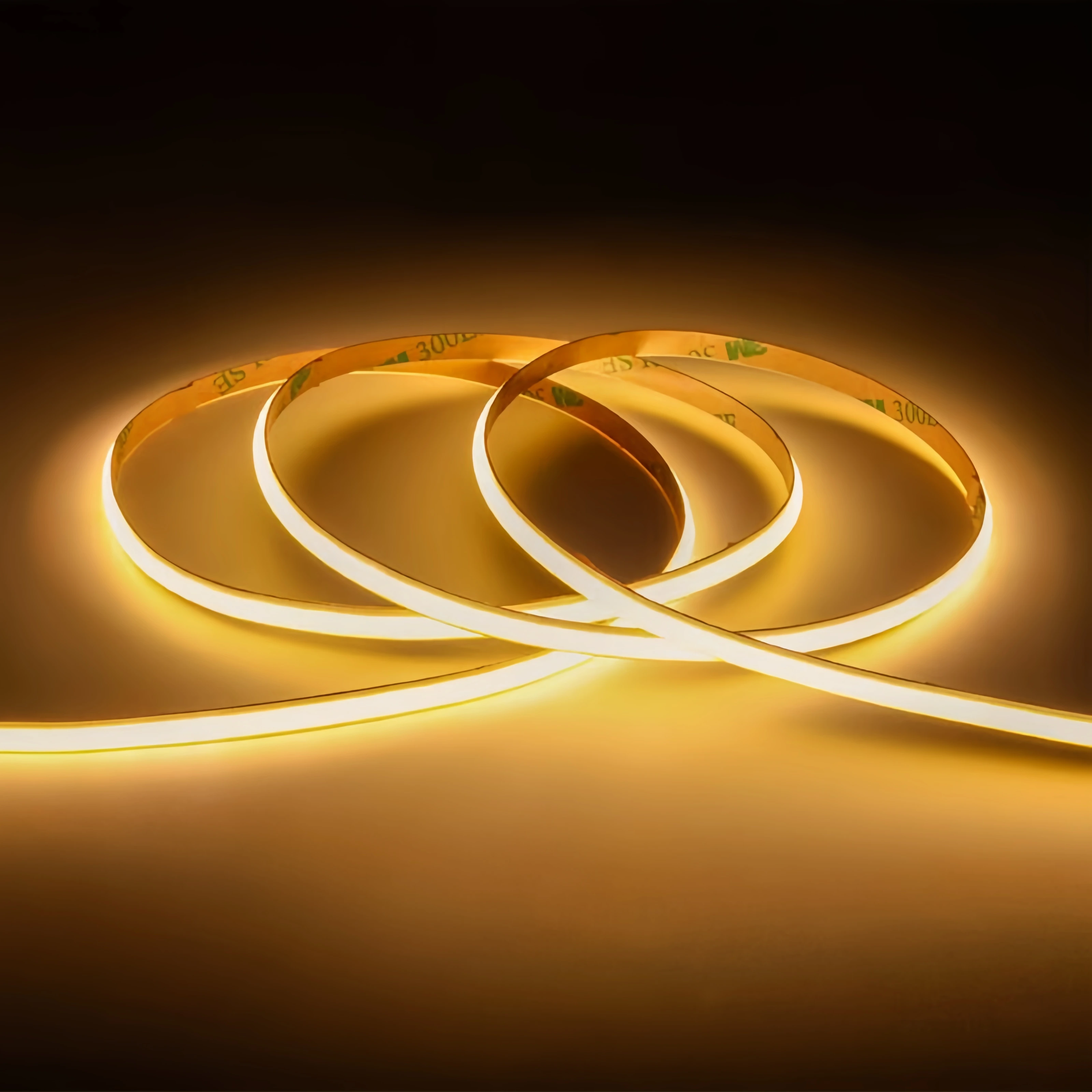 Ultra Thin Cob LED Strips 3mm 5mm 12-24v 4000k Gym/Mall Use 1