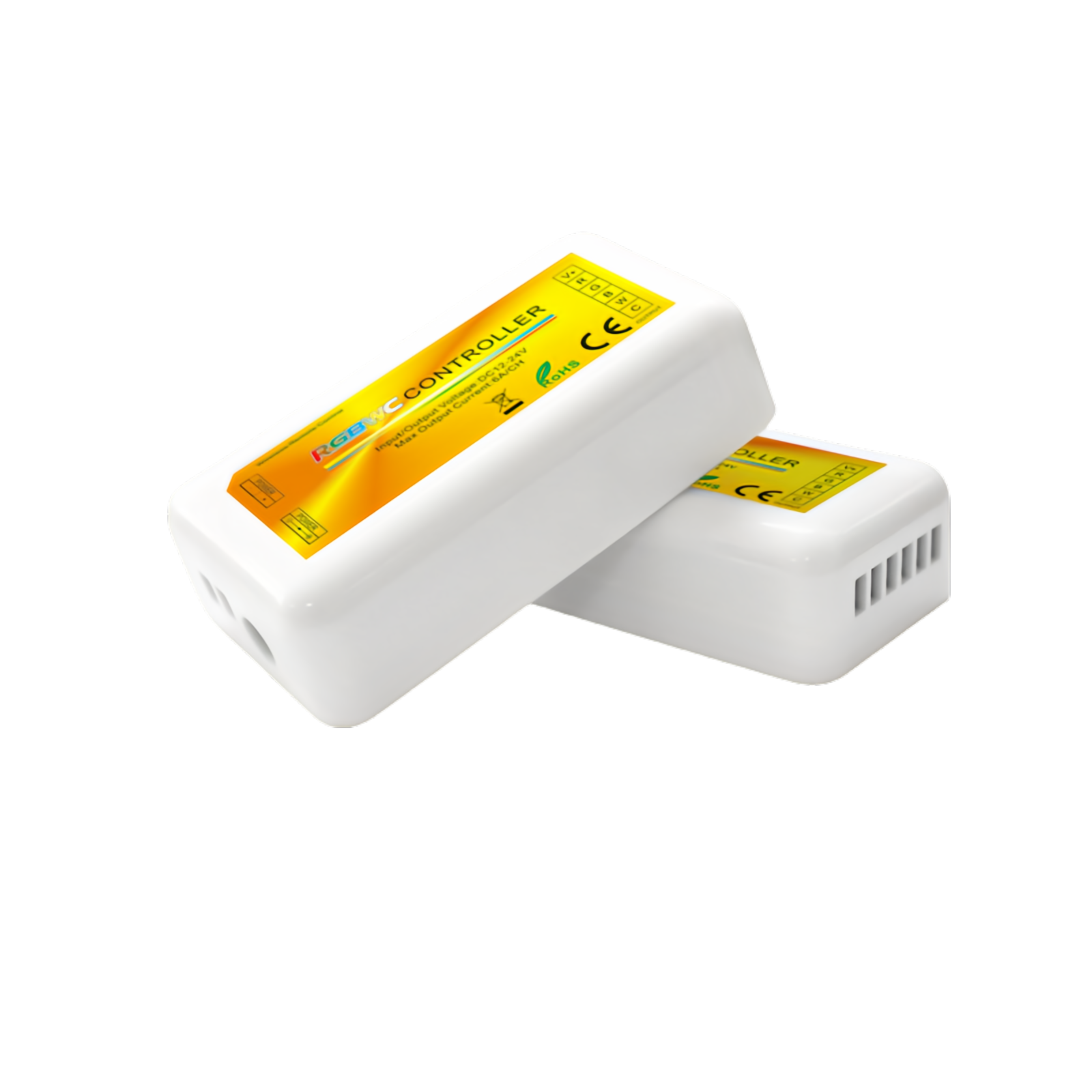REMOT REMOT REMOT REMOT REMOT REMOT REMOT REMOT REMOT REMOTORER REMOT DÉTOCTRIOLER LED RVCW TOCH, Contrôle sans fil 2,4 g, DC 12-24V, MAX 6A par canal, sortie 360W / 720W, plage de 20 m, pile