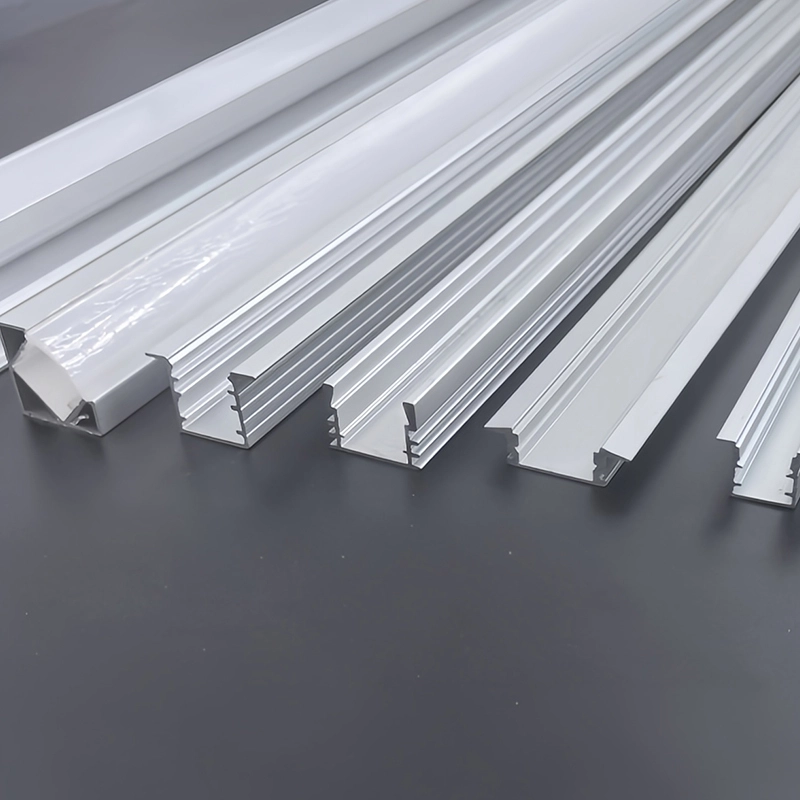 Perfil de aluminio de luz de tira LED para paso de hotel 1