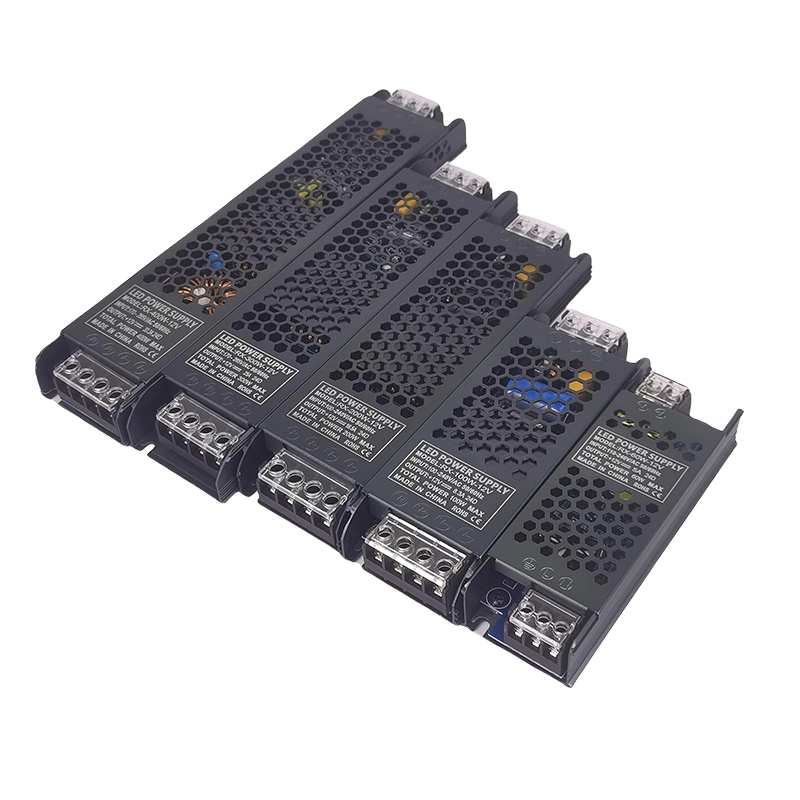 Fuente de alimentación de tira de luz LED 12v 24v Transformador 60w-400w 1