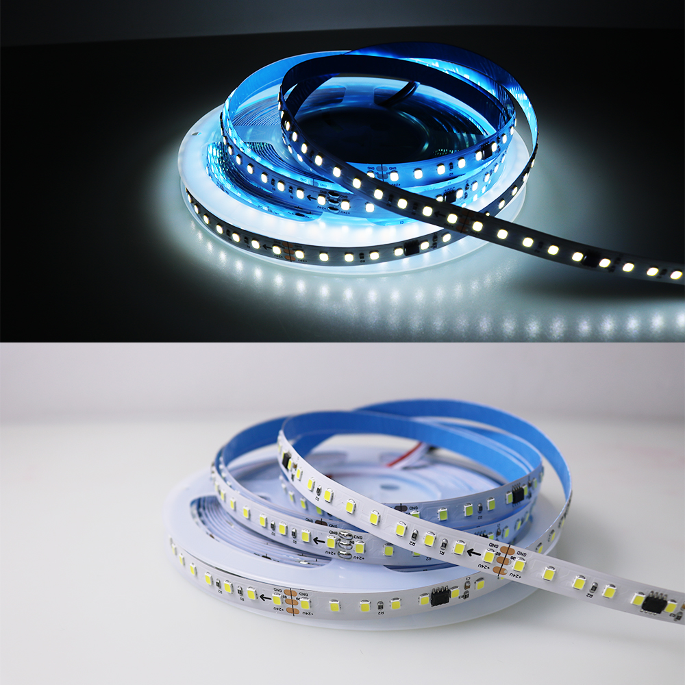 led 24v smart strip light 12v running changing led flexible tape lights 4