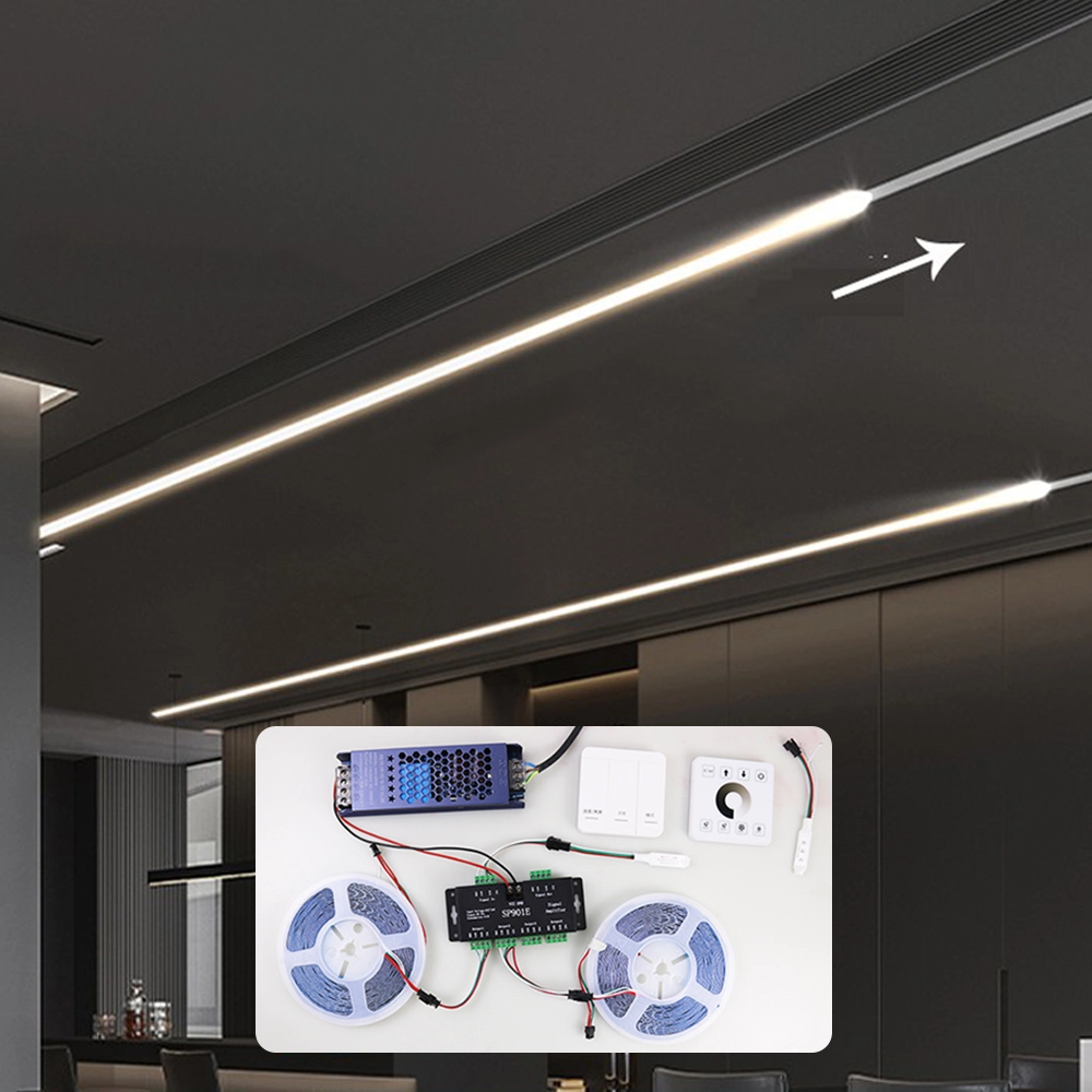 RGBIC Smart LED Strip Lights for Bedroom Office Decor 1