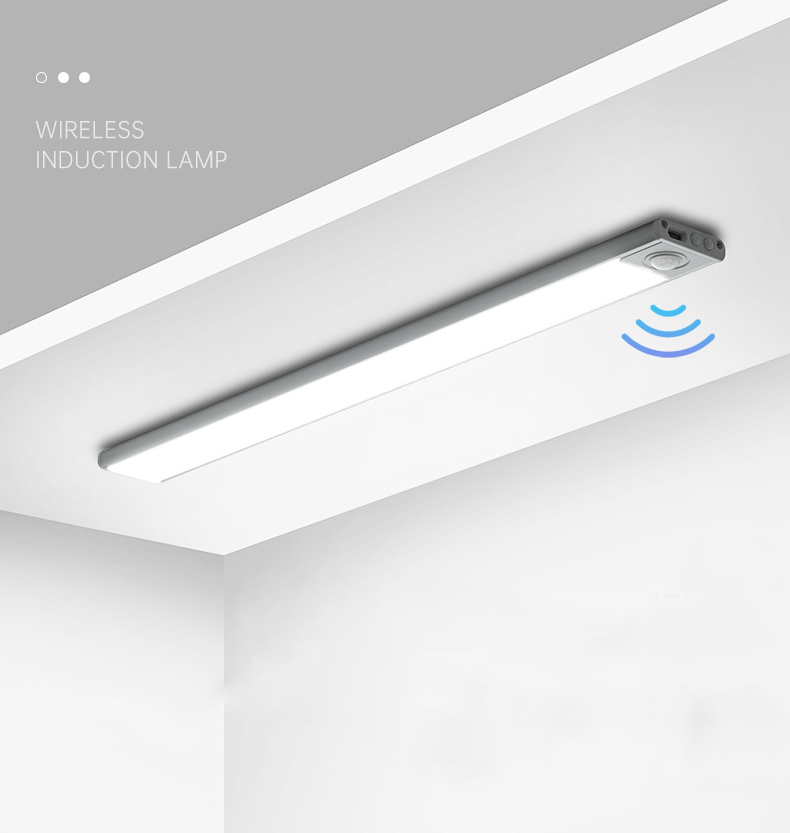 Rechargeable LED Cabinet Light Motion Sensor USB Charging Stepless Dimming For Kitchen, Bedroom, Hallway 6