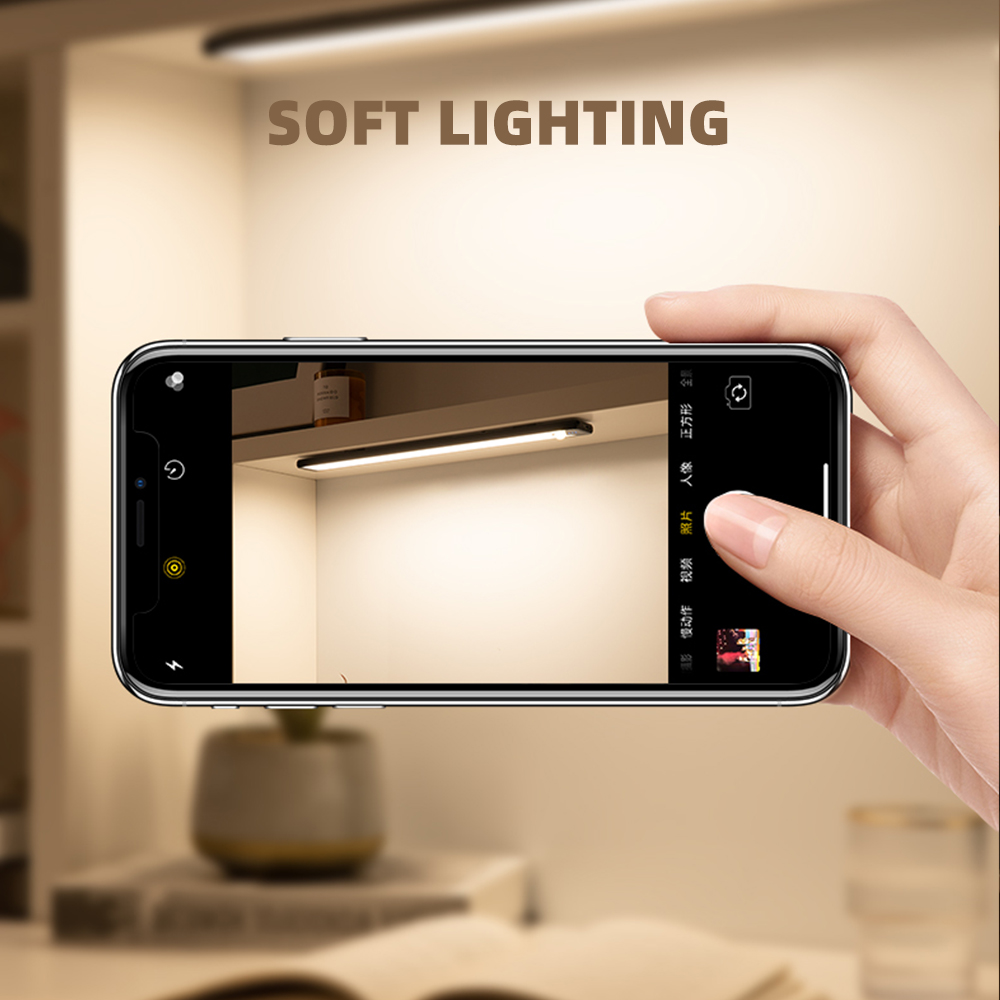 Rechargeable Motion Sensor 40CM 60CM Kitchen Showcase Dimmable USB Rechargeable LED Cabinet Light 9