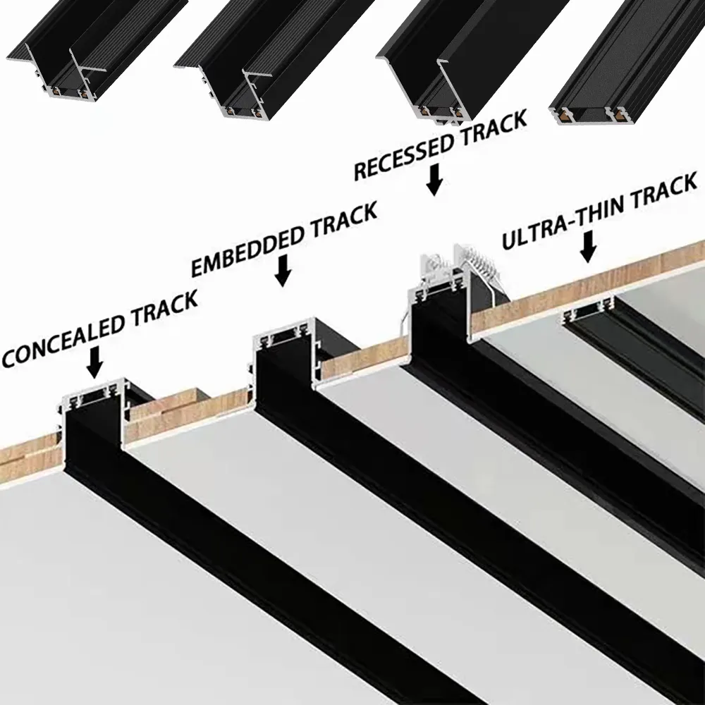 Led Track Light Magnet Spotlight Pendant Light Linear Light - for Workplace - GO OCEAN 7