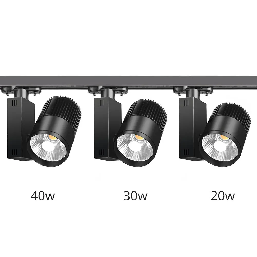 Led Linear Track Light Adjustable Beam Angle Shop Led Track Light System Moving Head Spotlight-1 5